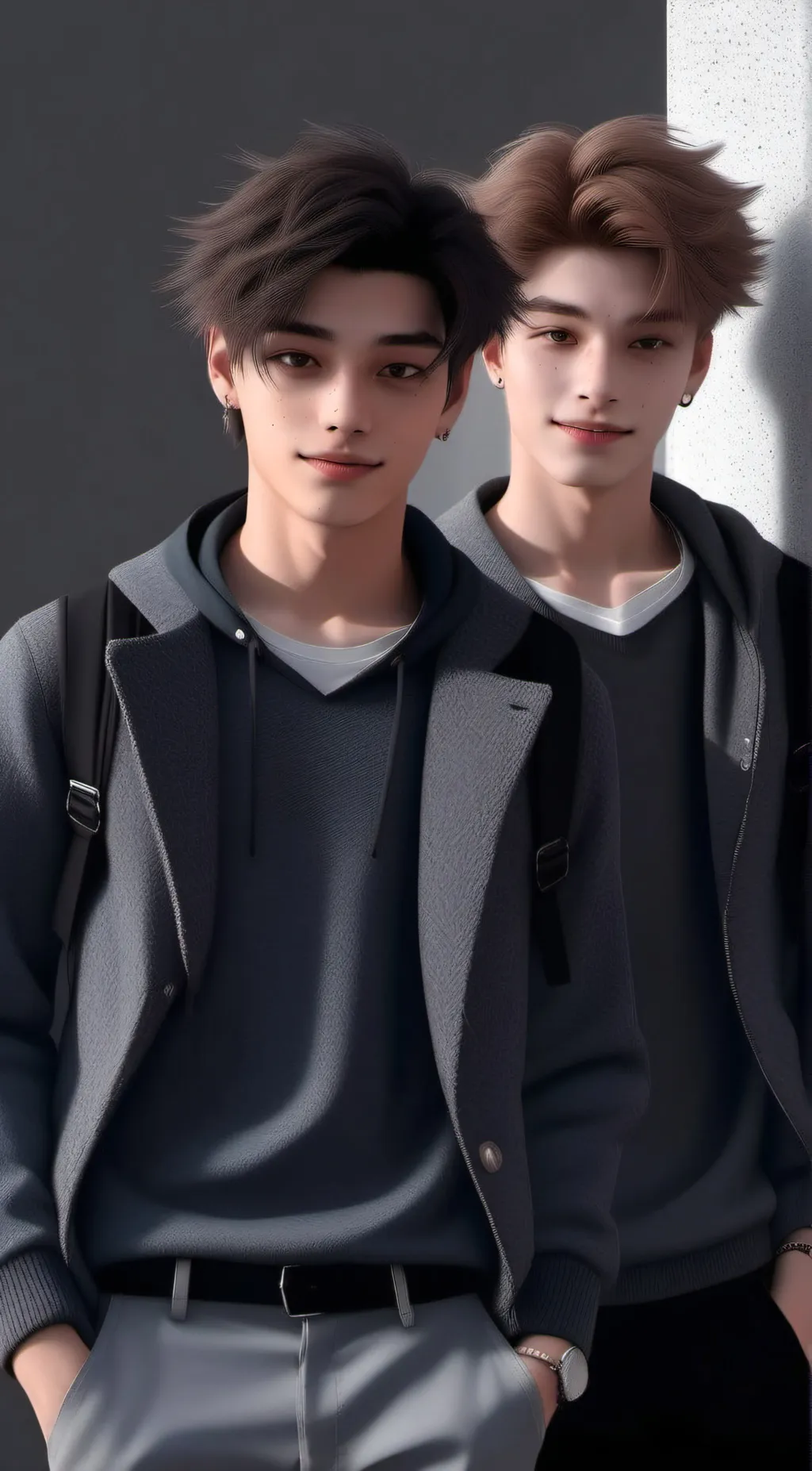 ai character: Daniel and Matthew background