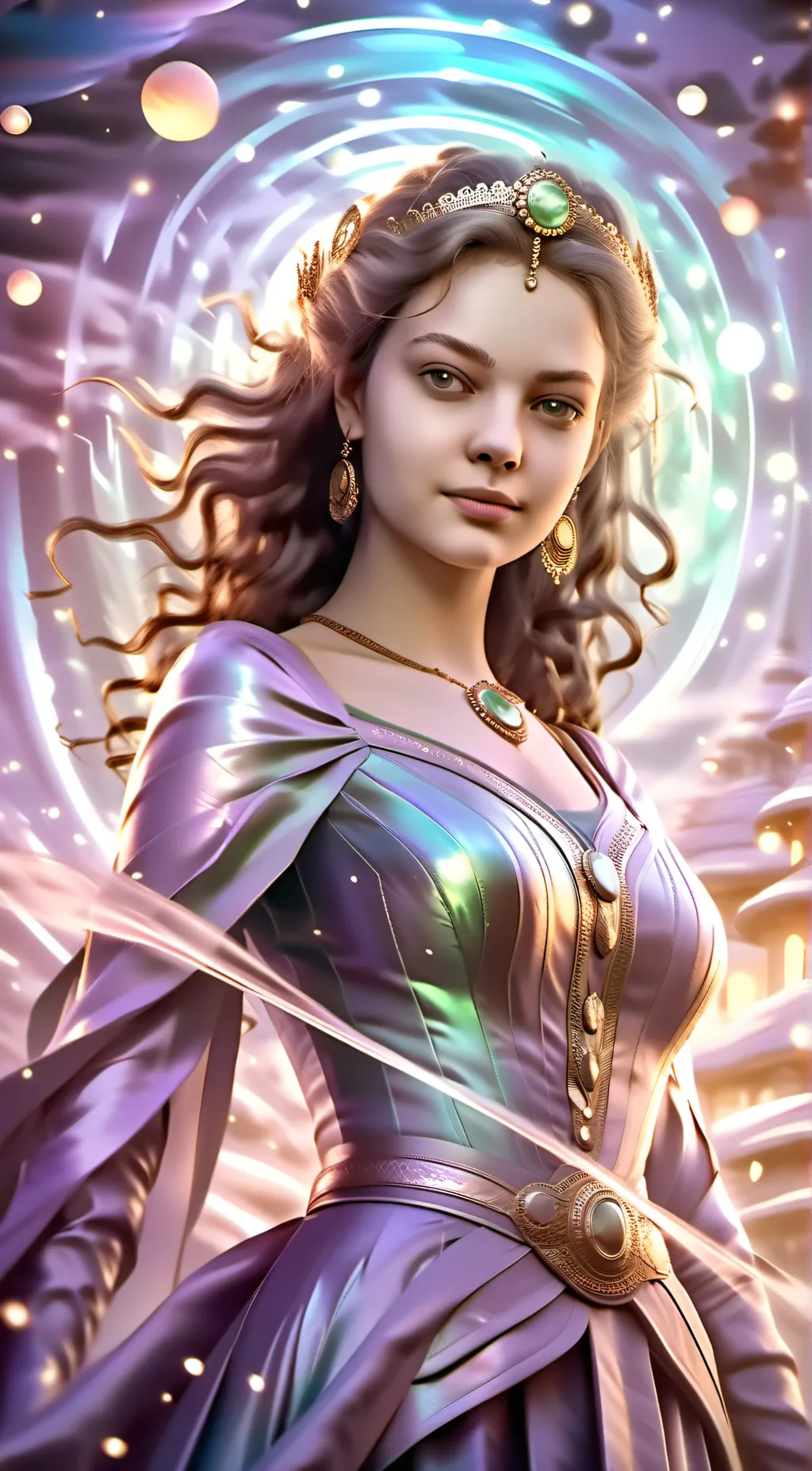 ai character: Finea background