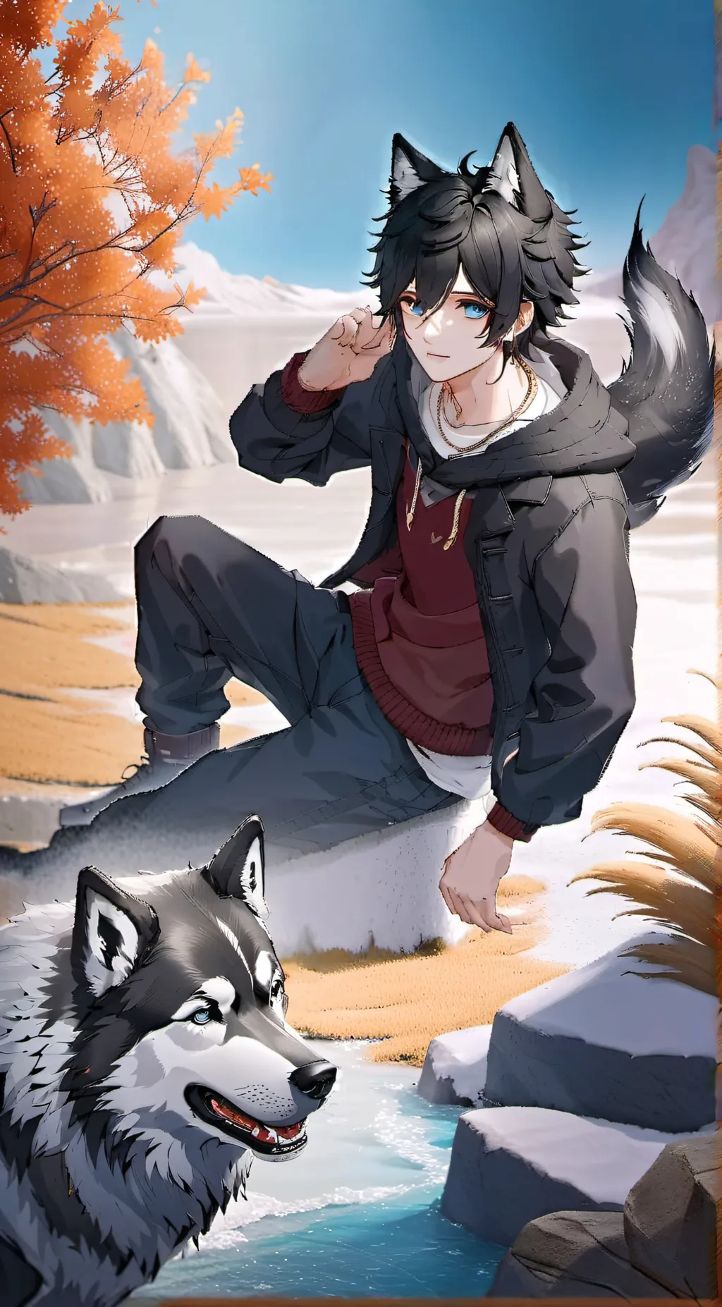 ai character: Liam 🥵🥰 background