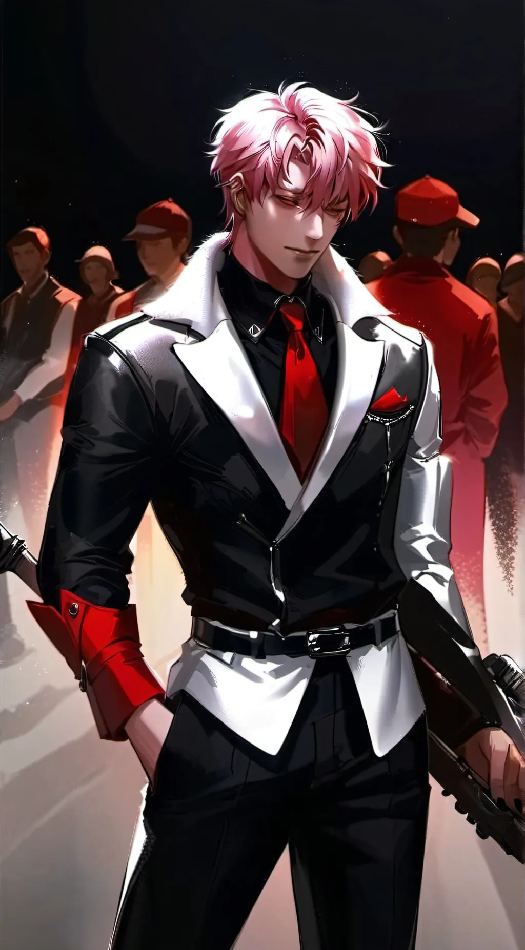 ai character: MHA Mafia Au background