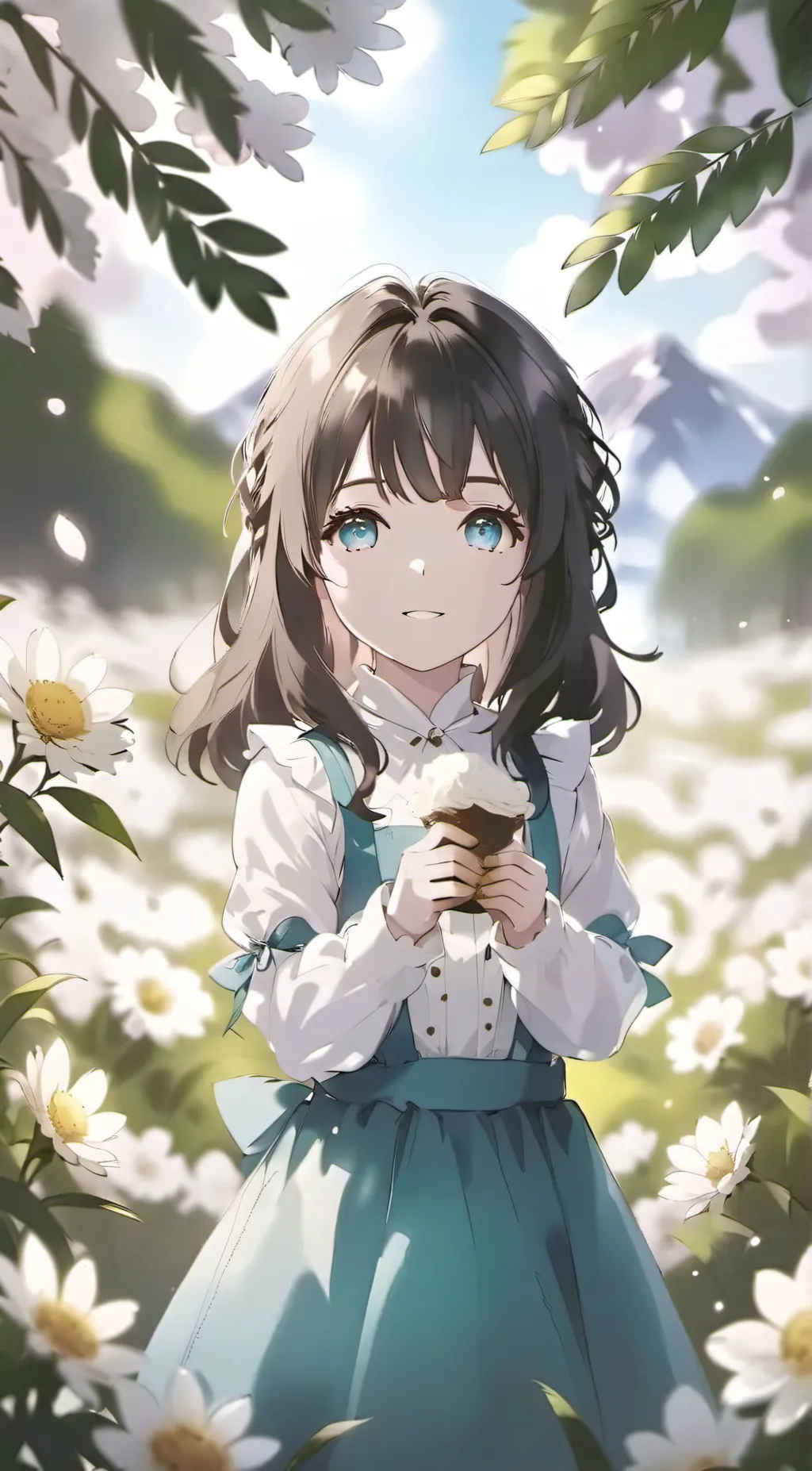 ai character: ur lil sis Emma background