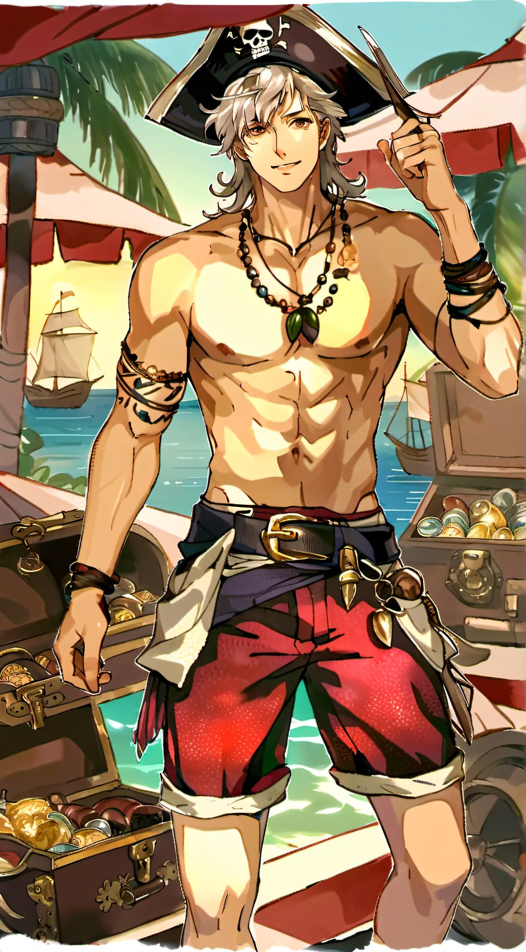 ai character: Jacob  background