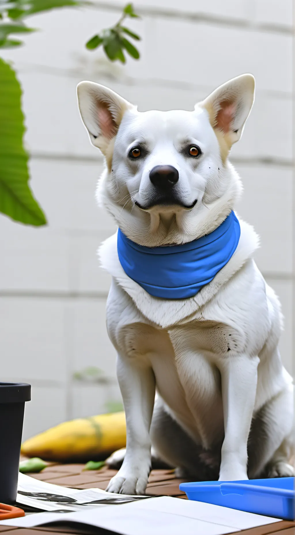 ai character: Dog background