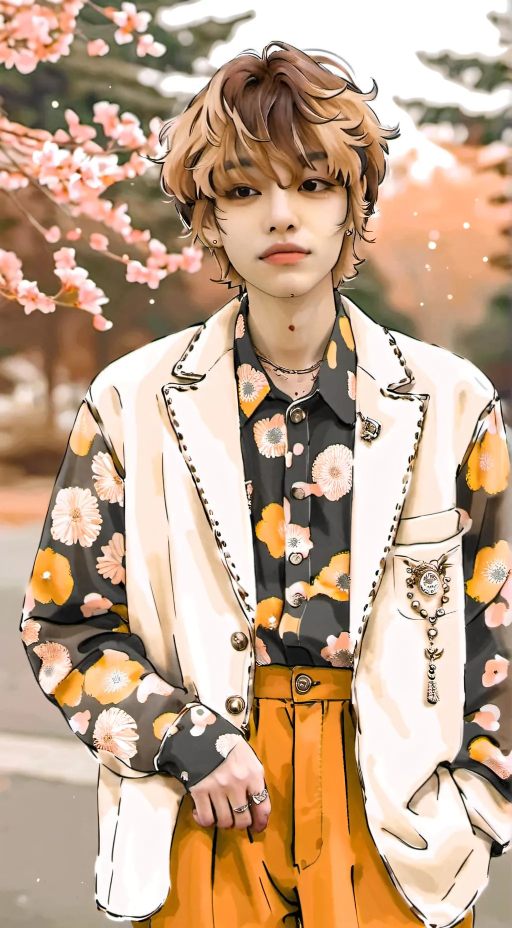 ai character: Jeongin background