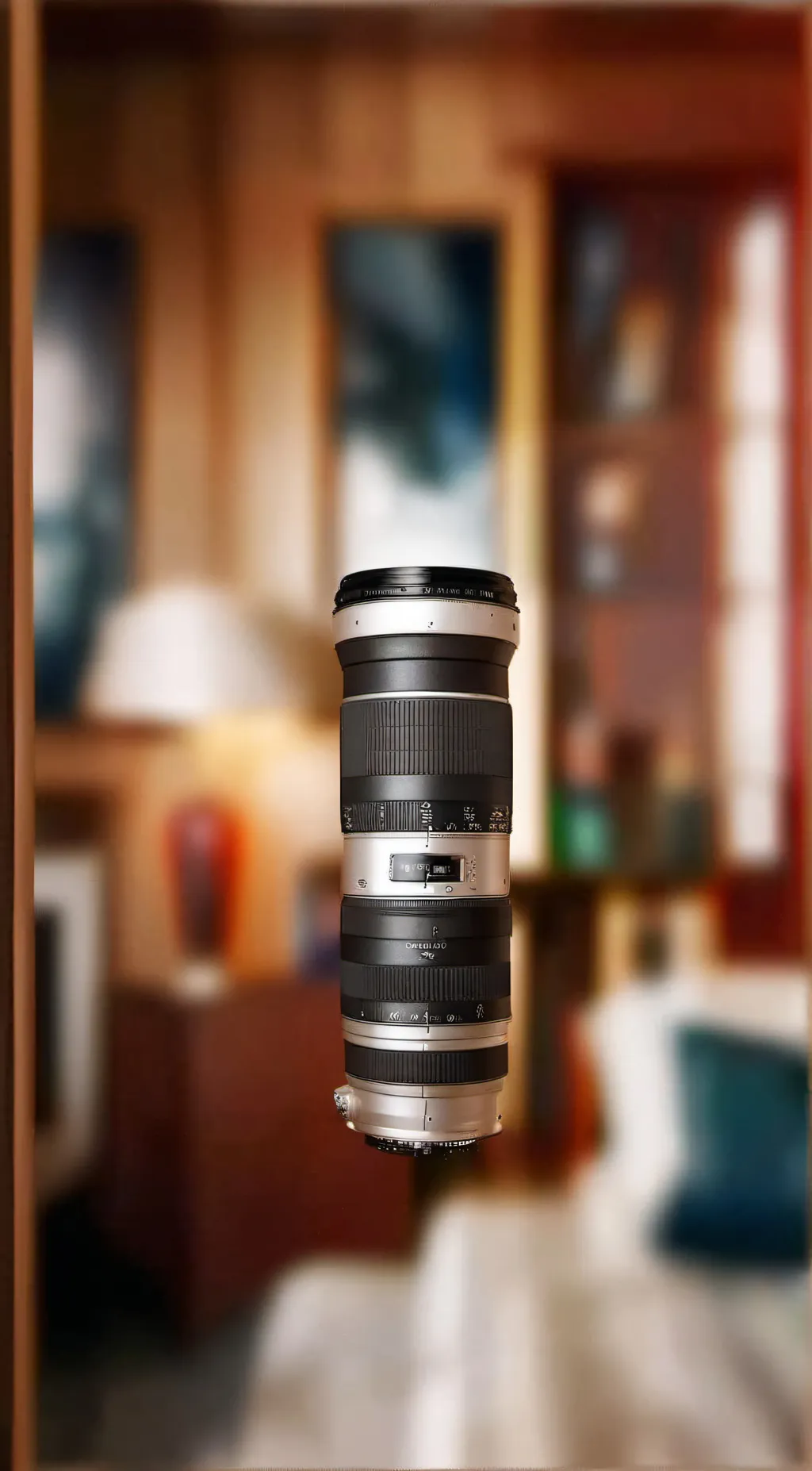 ai character: camera woman background