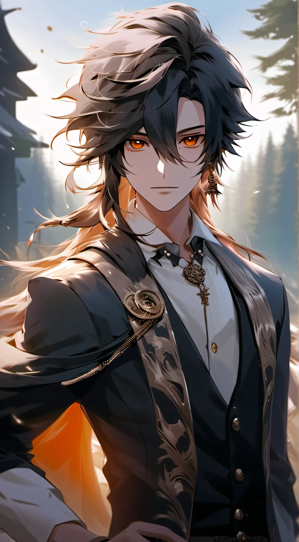 ai character: angel background