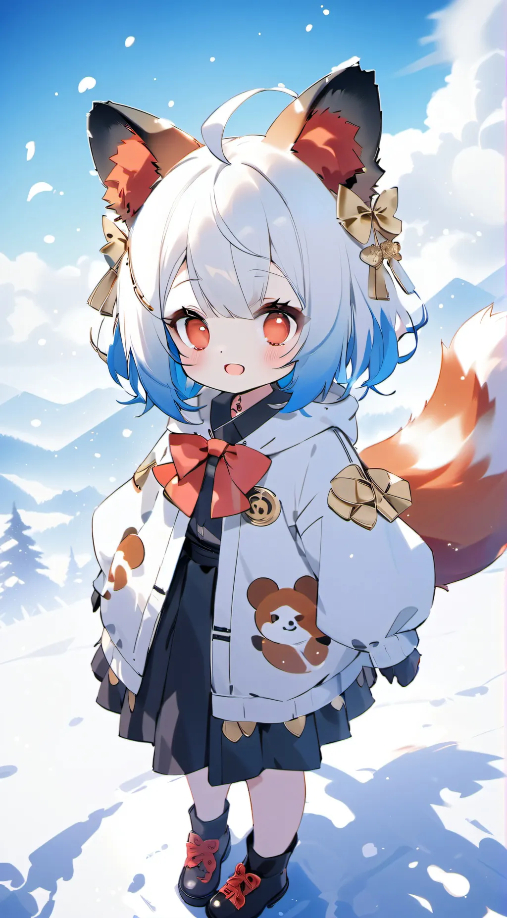 ai character: suni background