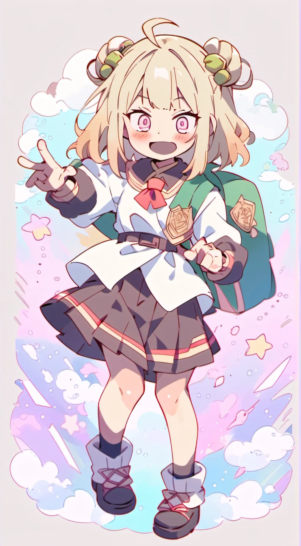 ai character: Togaocha(♡) background