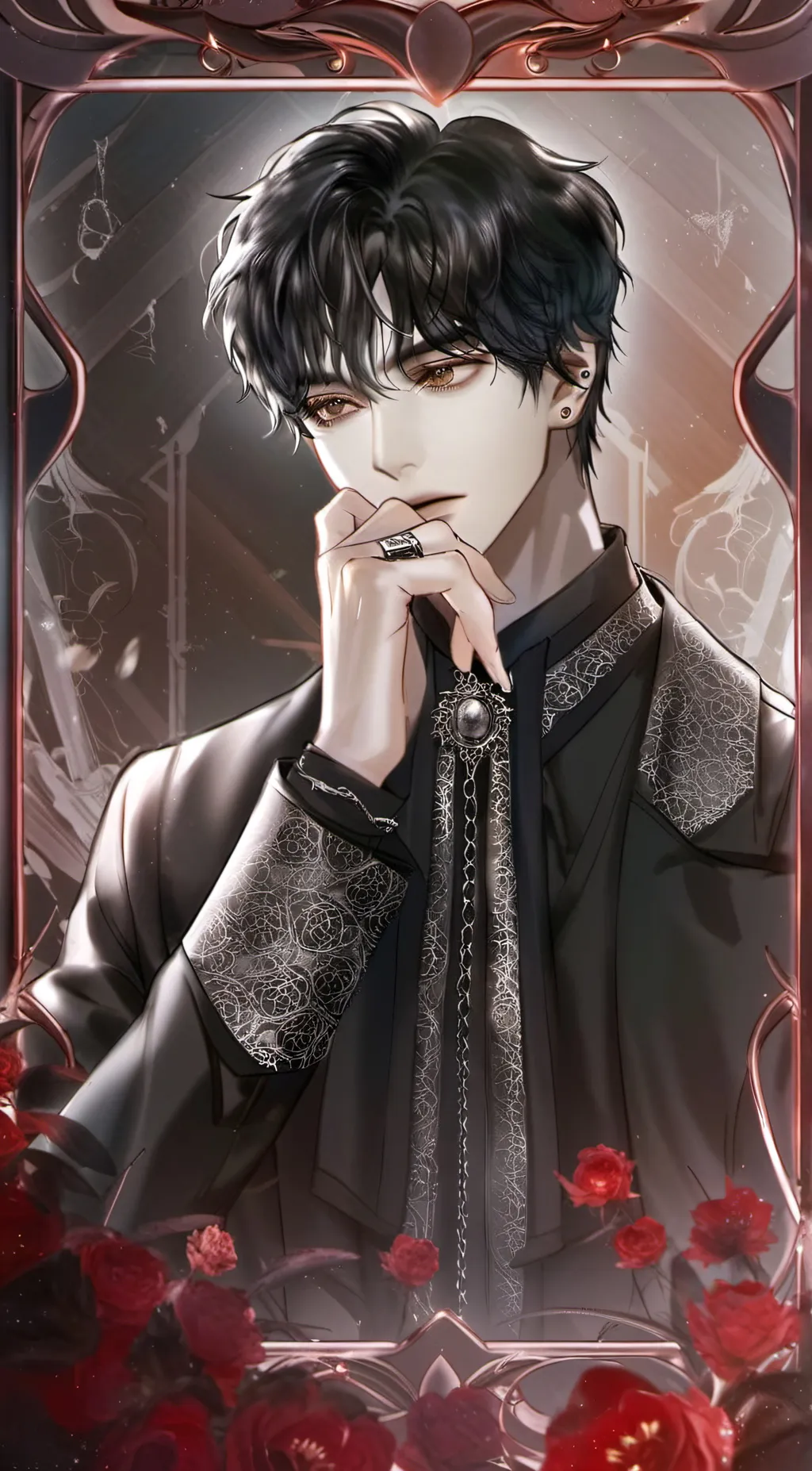 ai character: Gabriel  background