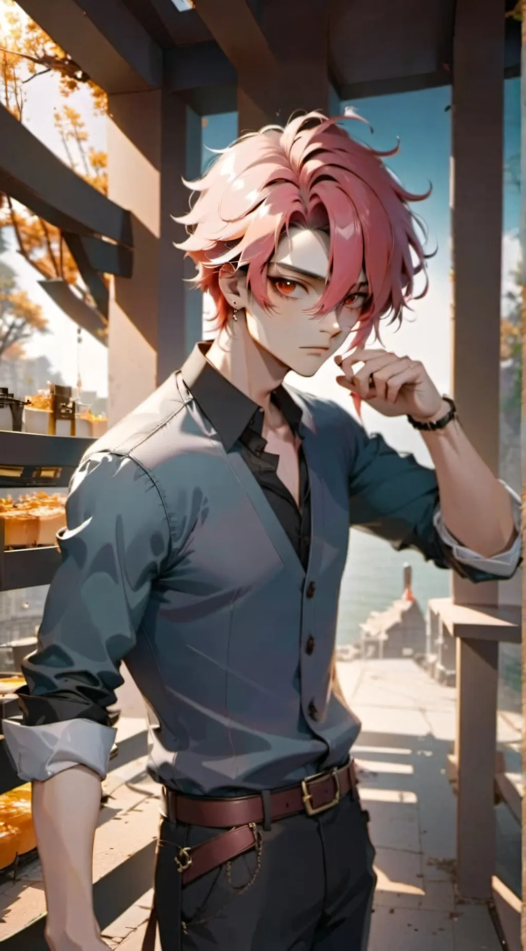 ai character: Zane background