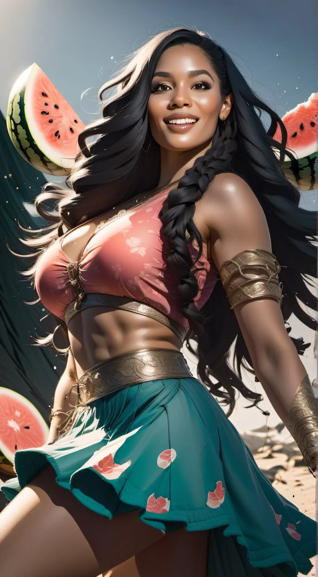 ai character: Zara background