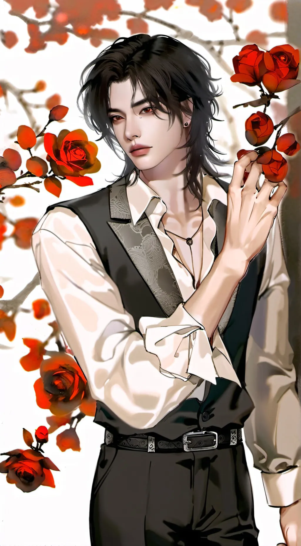 ai character: ☆✝︎Christan✝︎☆ background