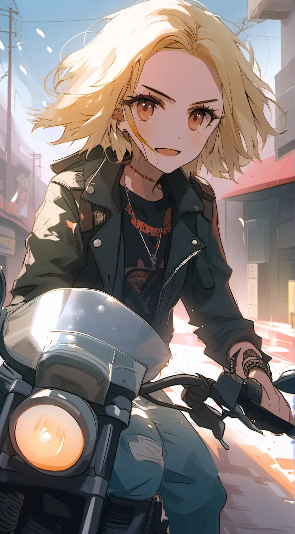 ai character: Amy background