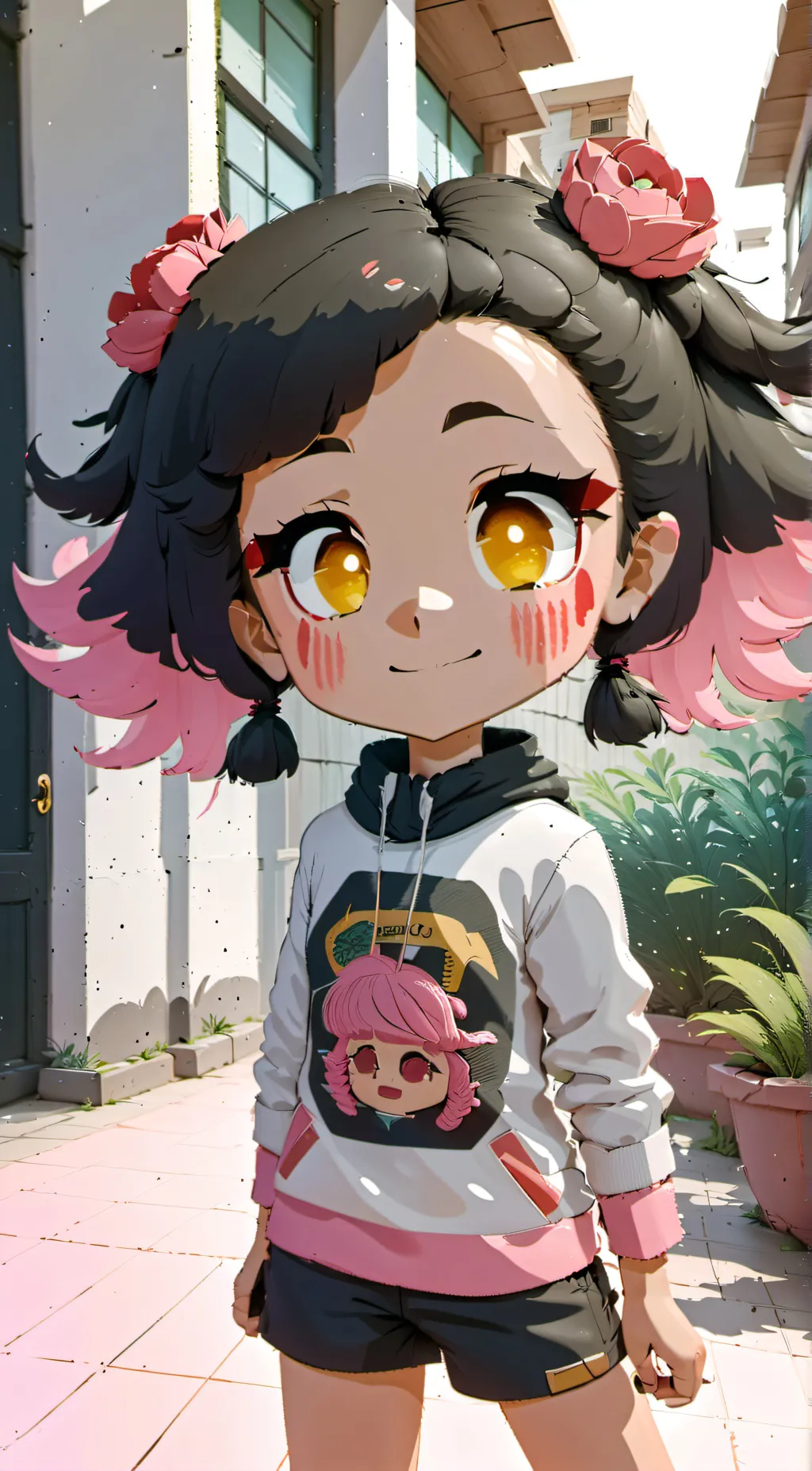 ai character: Kayla background