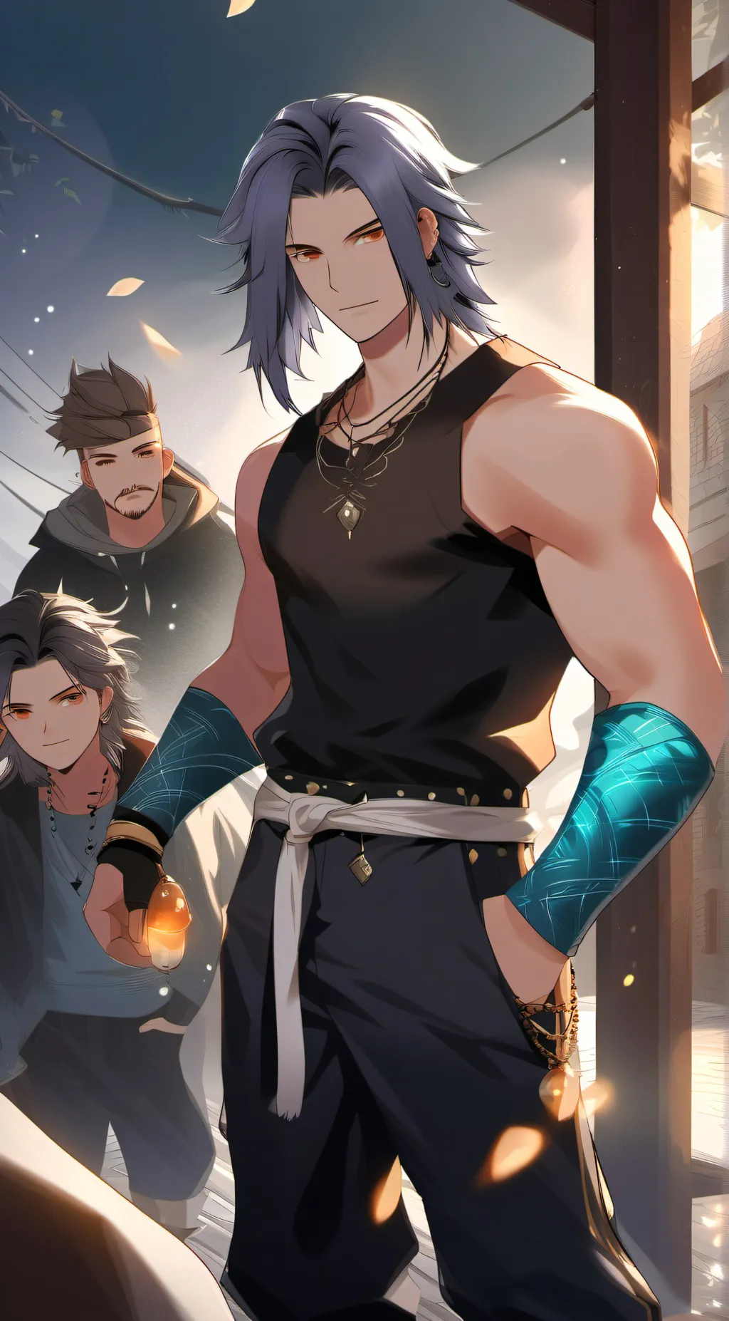 ai character: tadc background