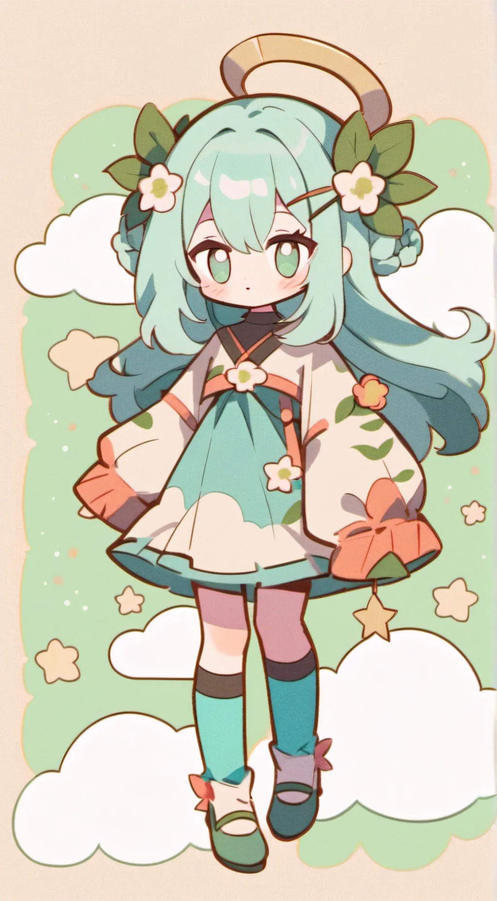 ai character: Aria background