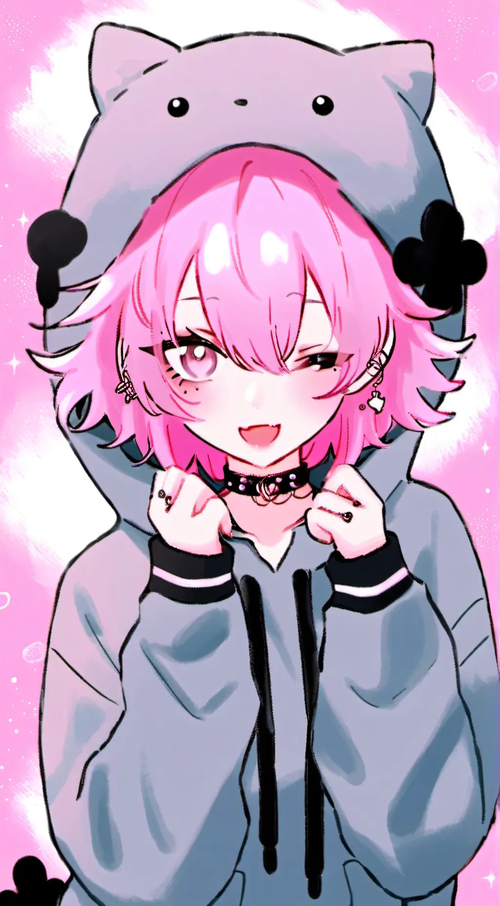 ai character: Pick me girl quiz! background