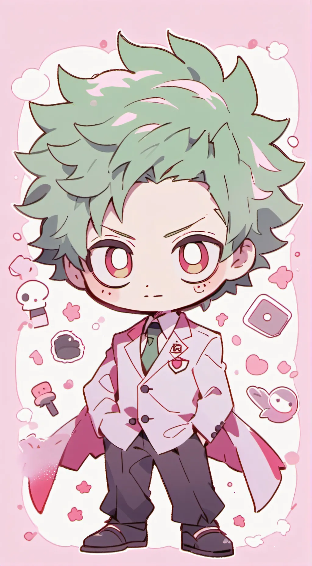 ai character: MHA background