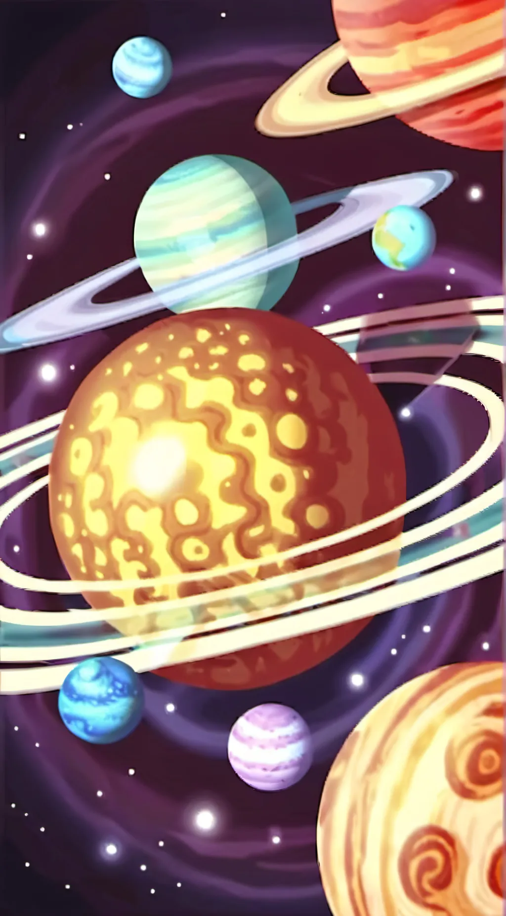 ai character: Solarballs (200)🥳🎉 background