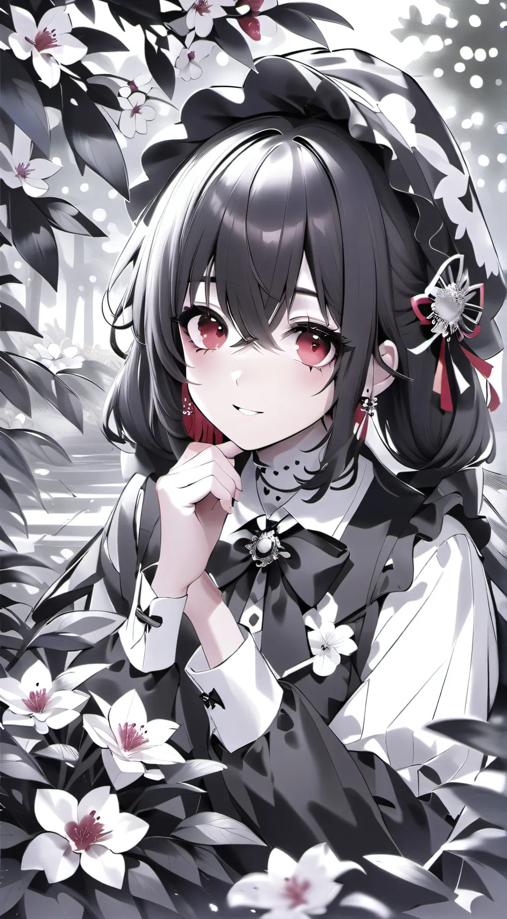 ai character: Leslie  background