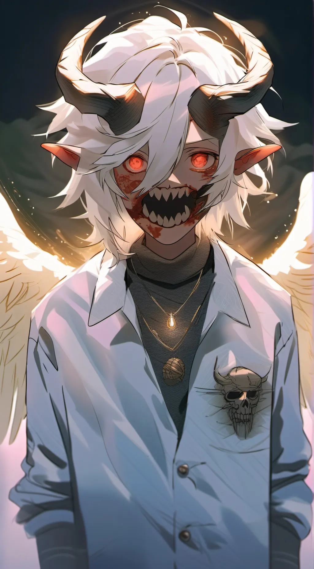 ai character: aries ♈  background