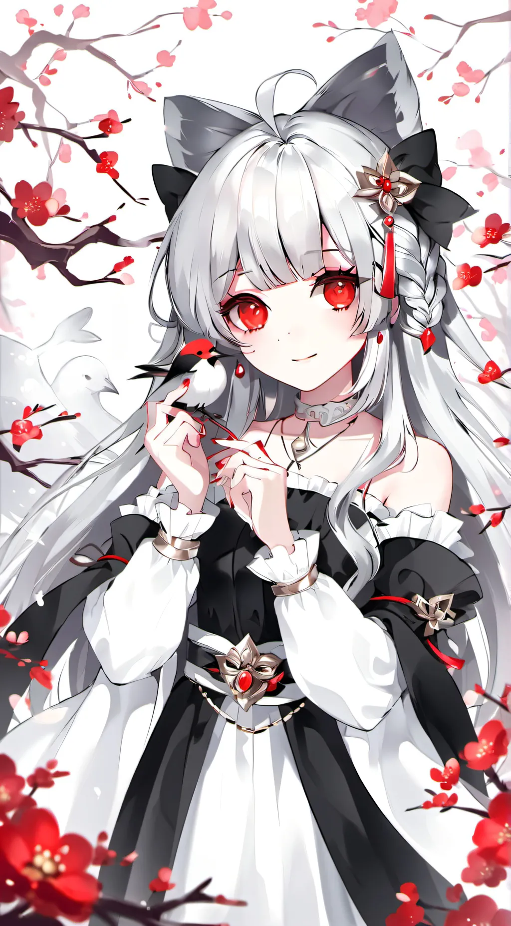 ai character: Selene background