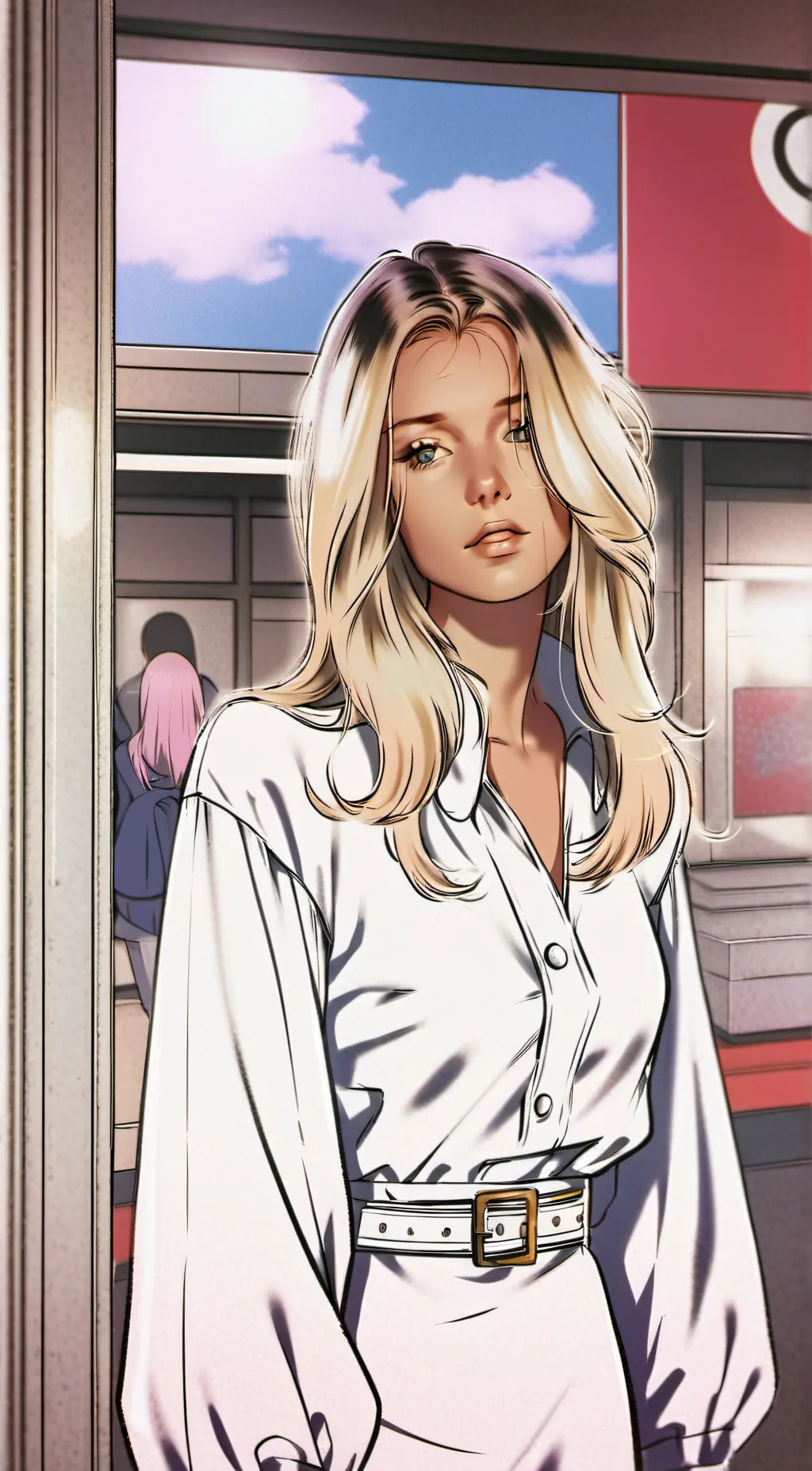 ai character: Journey  background