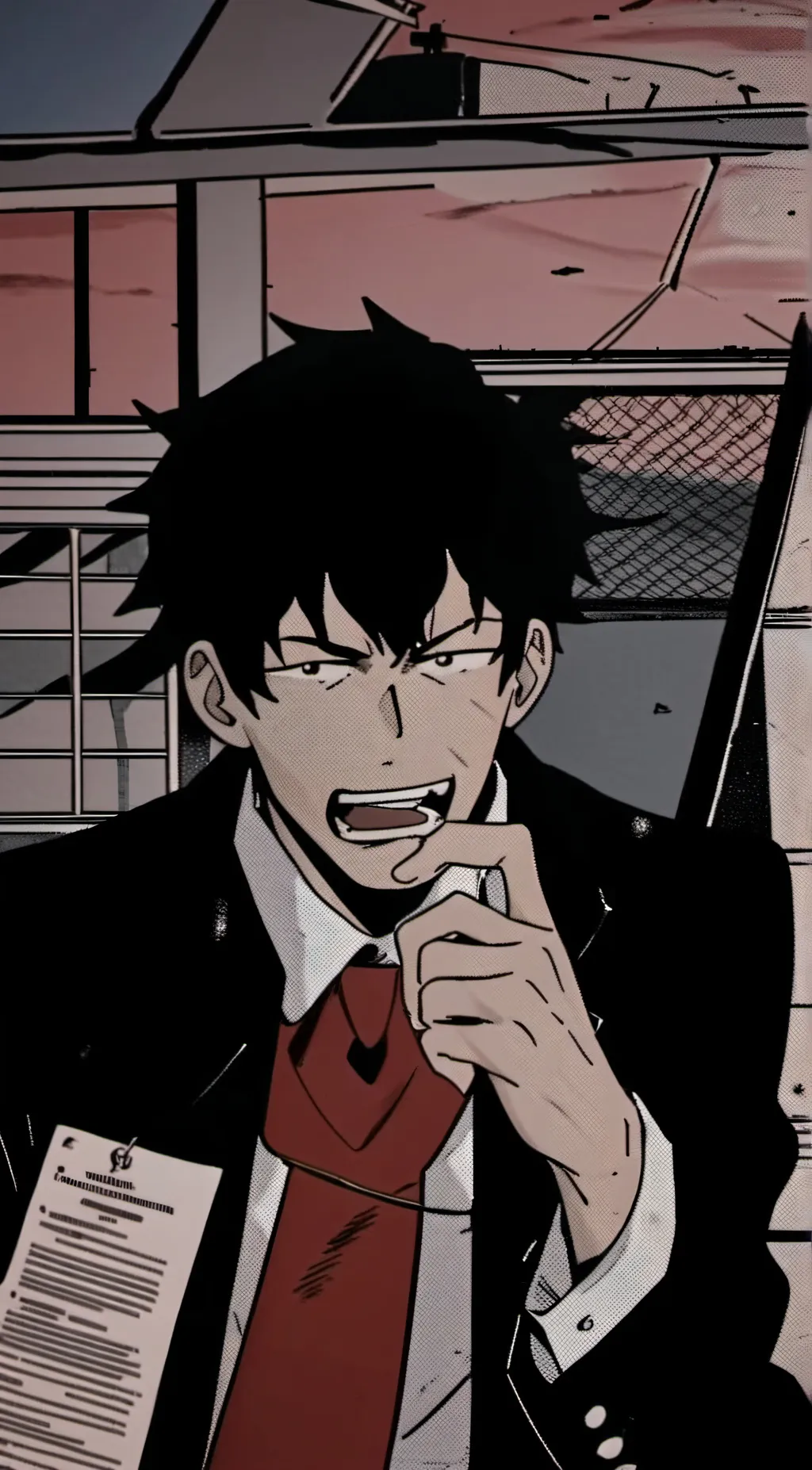 ai character: mha background