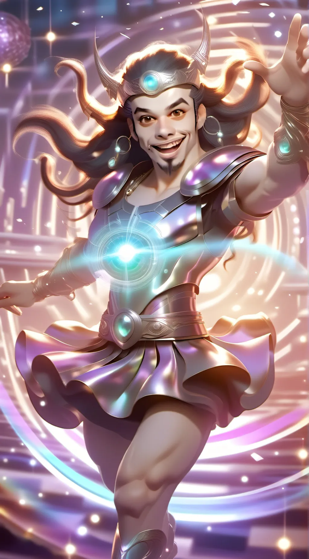 ai character: Douglas  background