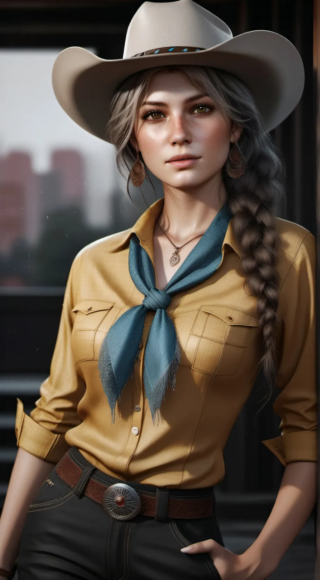 ai character: sadie andler  background