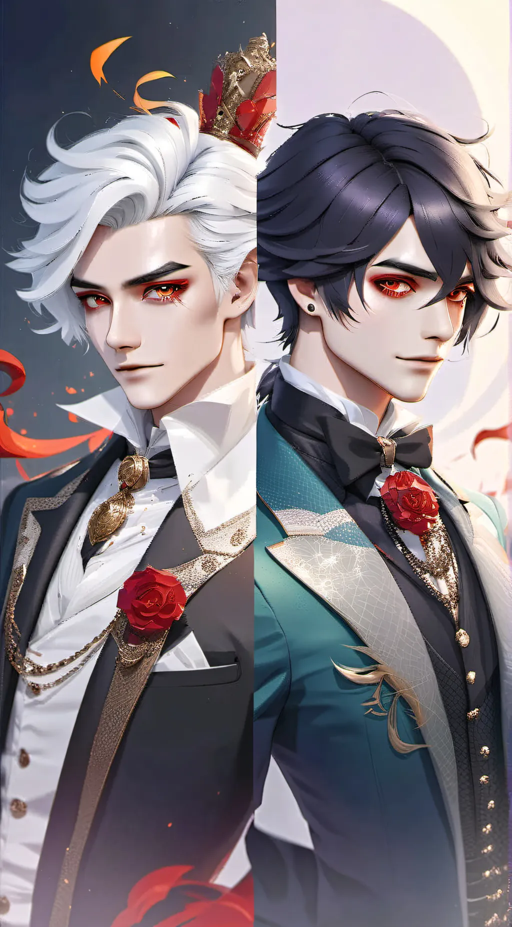 ai character: RADIOAPPLE TIMEEEE background