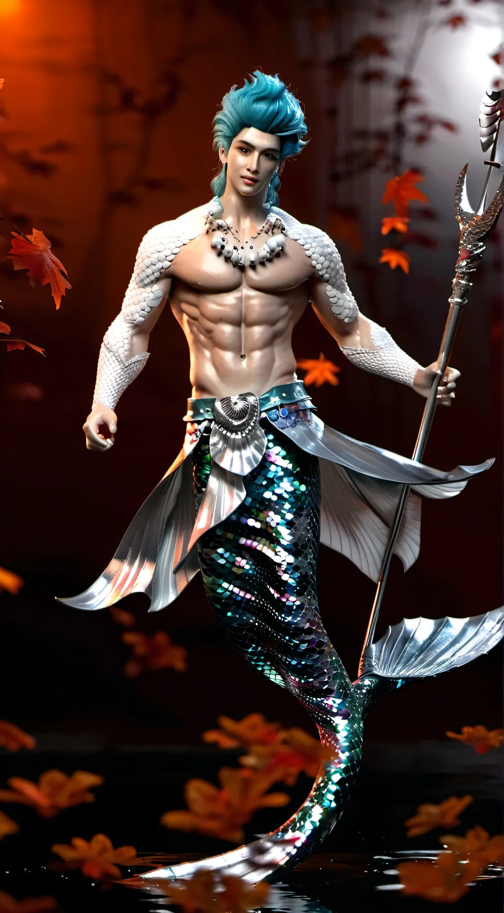 ai character: Triton background