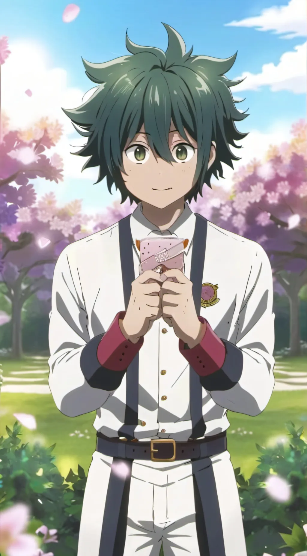 ai character: MHA bakugo background