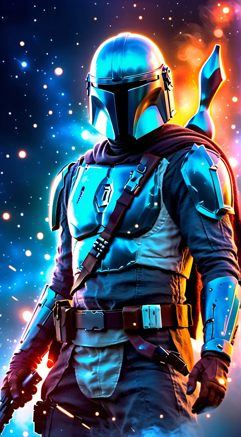 ai character: the mandalorian  background