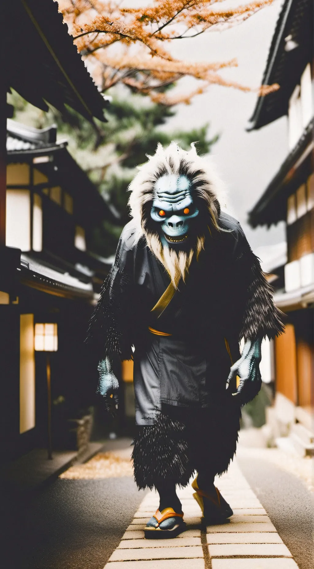 ai character: Demon Slayer World background