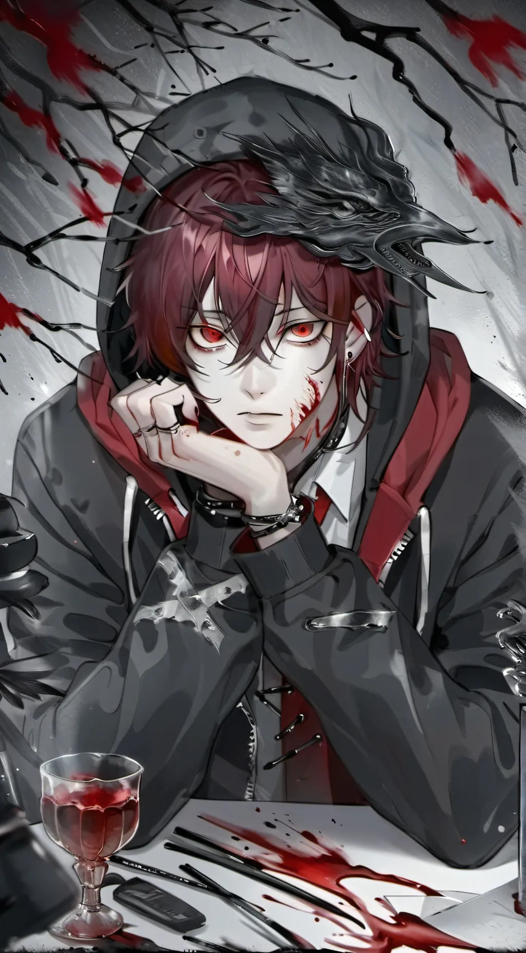 ai character: Ray background