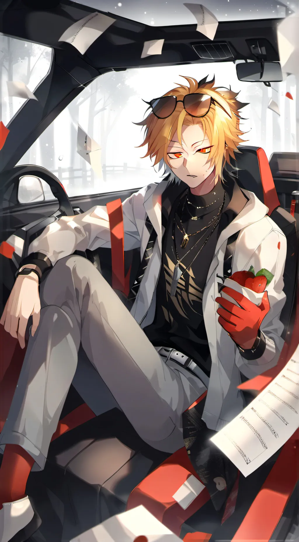 ai character: Denki background