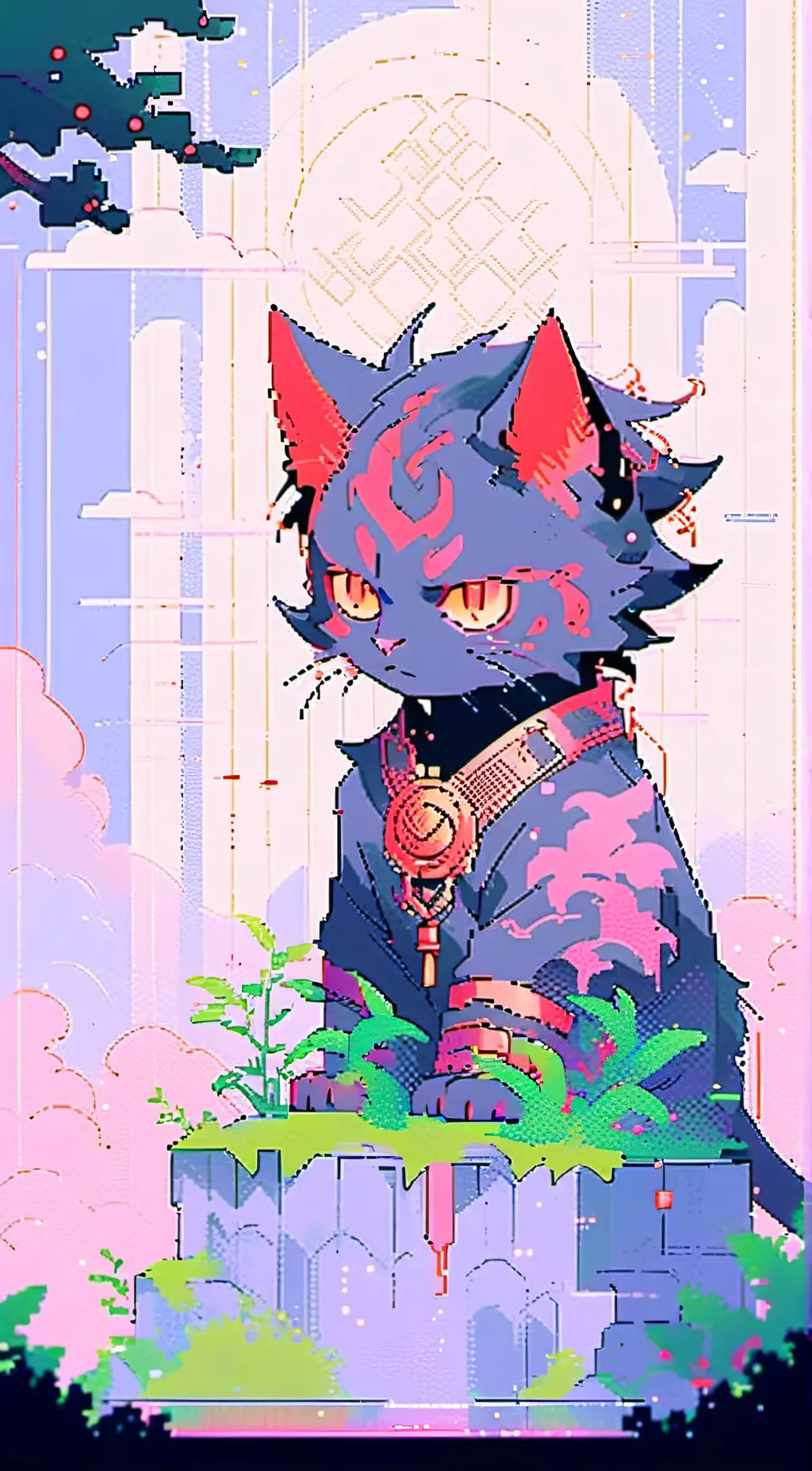 ai character: Alastor’s cat background