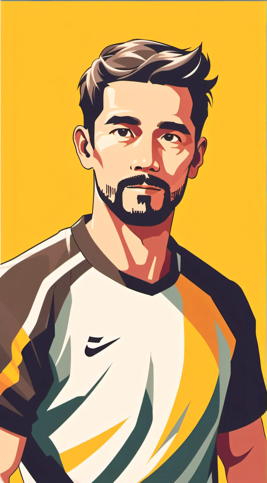 ai character: Coach Florenzi background