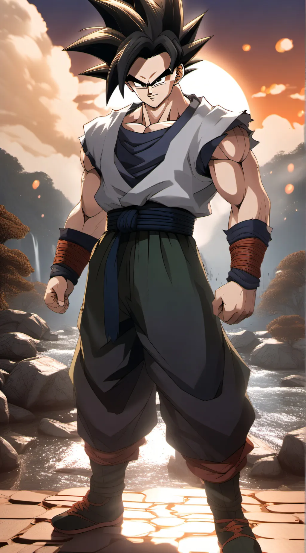 ai character: Gohan background