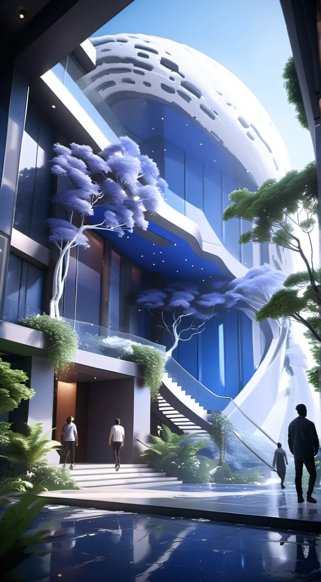 ai character: indigo park background