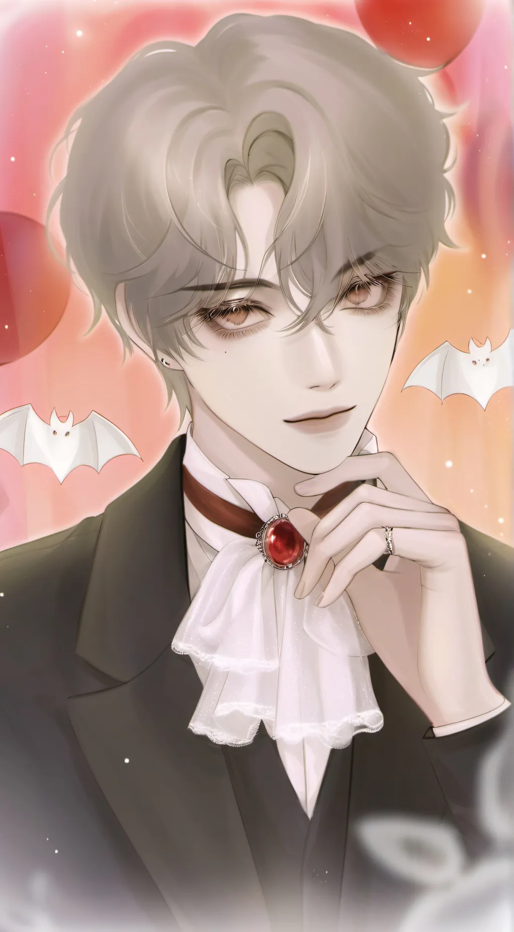 ai character: ur husband  background