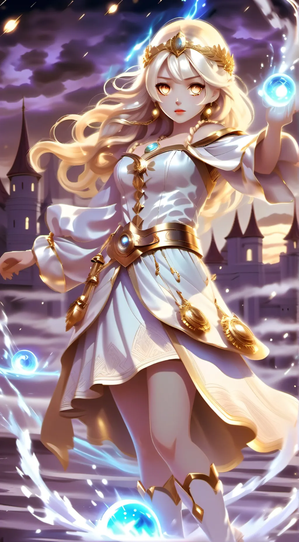 ai character: star⭐ background