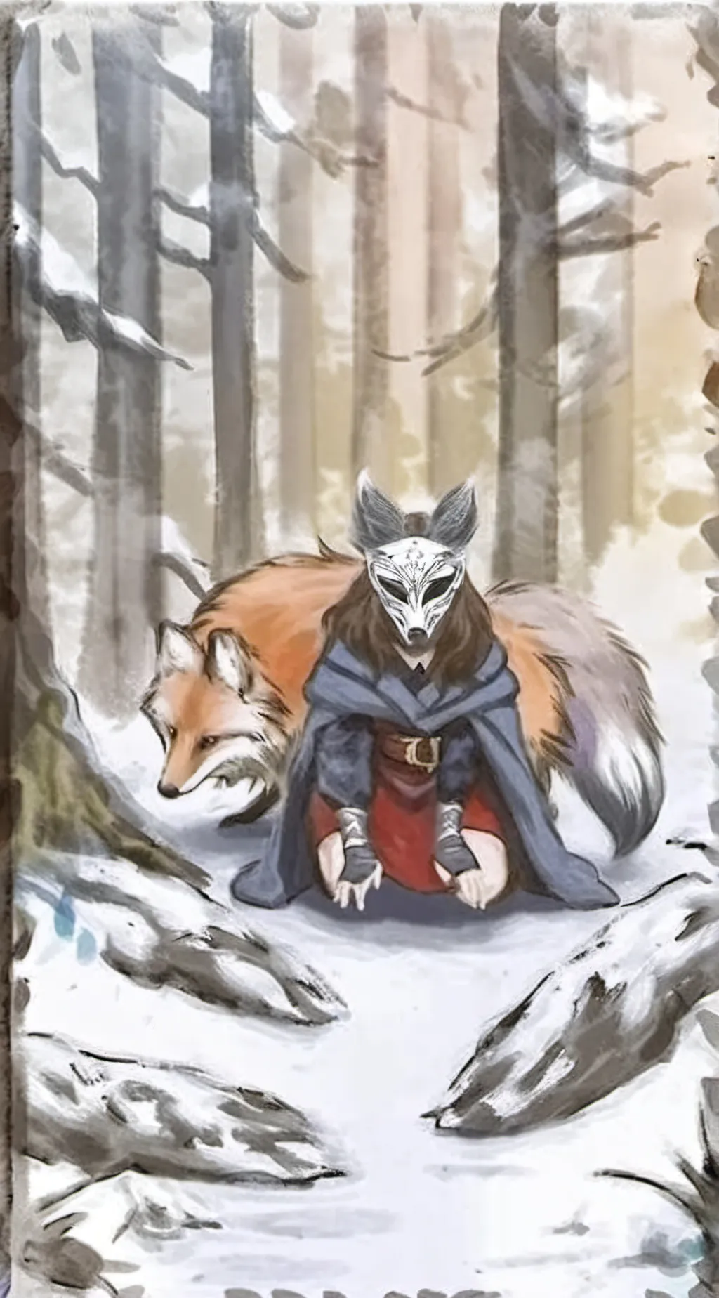 ai character: Therian background