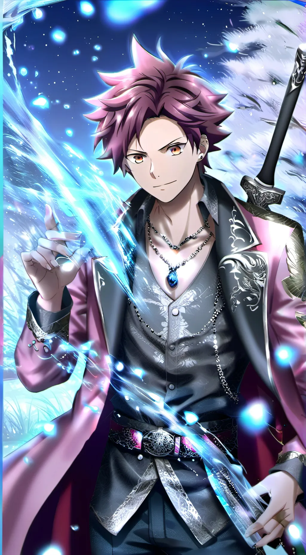 ai character: natsubells background