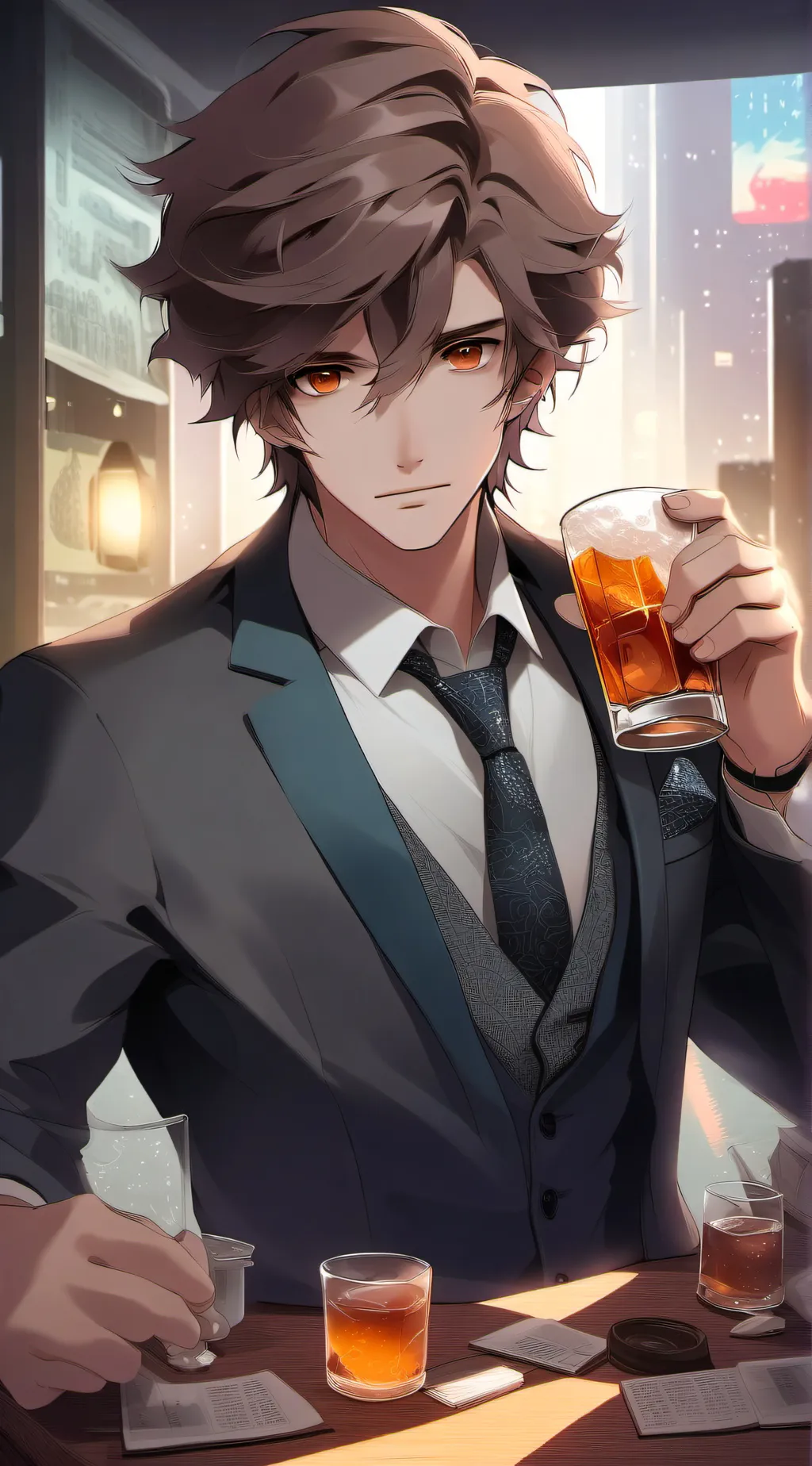 ai character: felix background