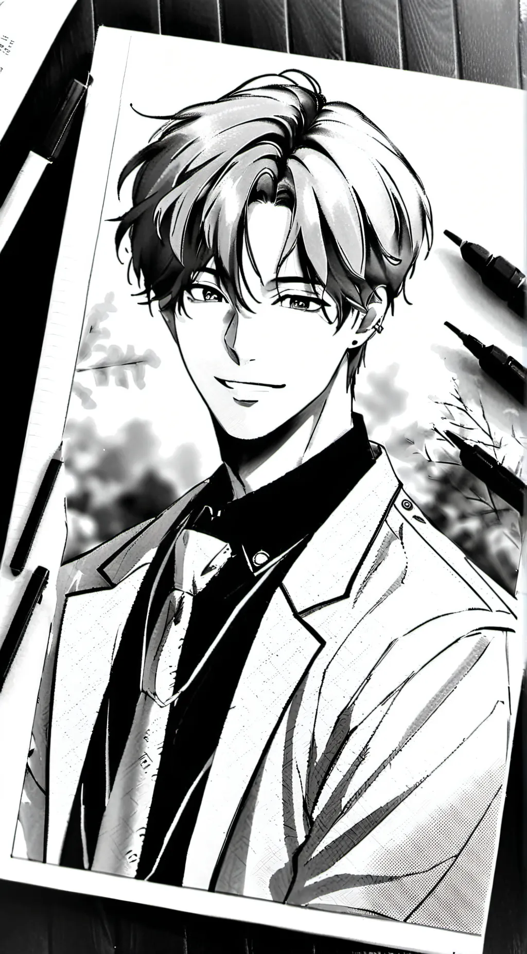 ai character: NI-KI background