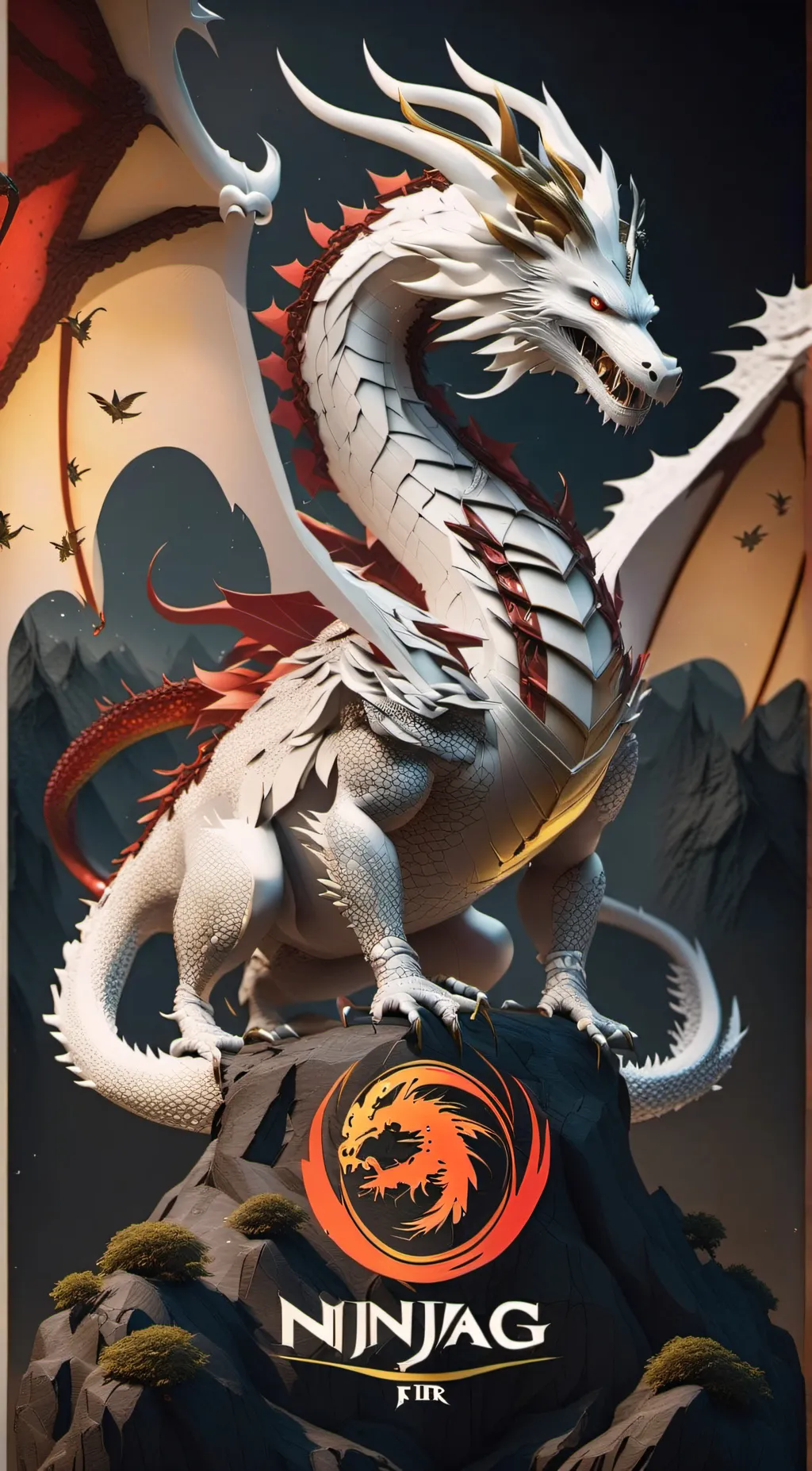 ai character: Ninjago+WingsOf🔥 background