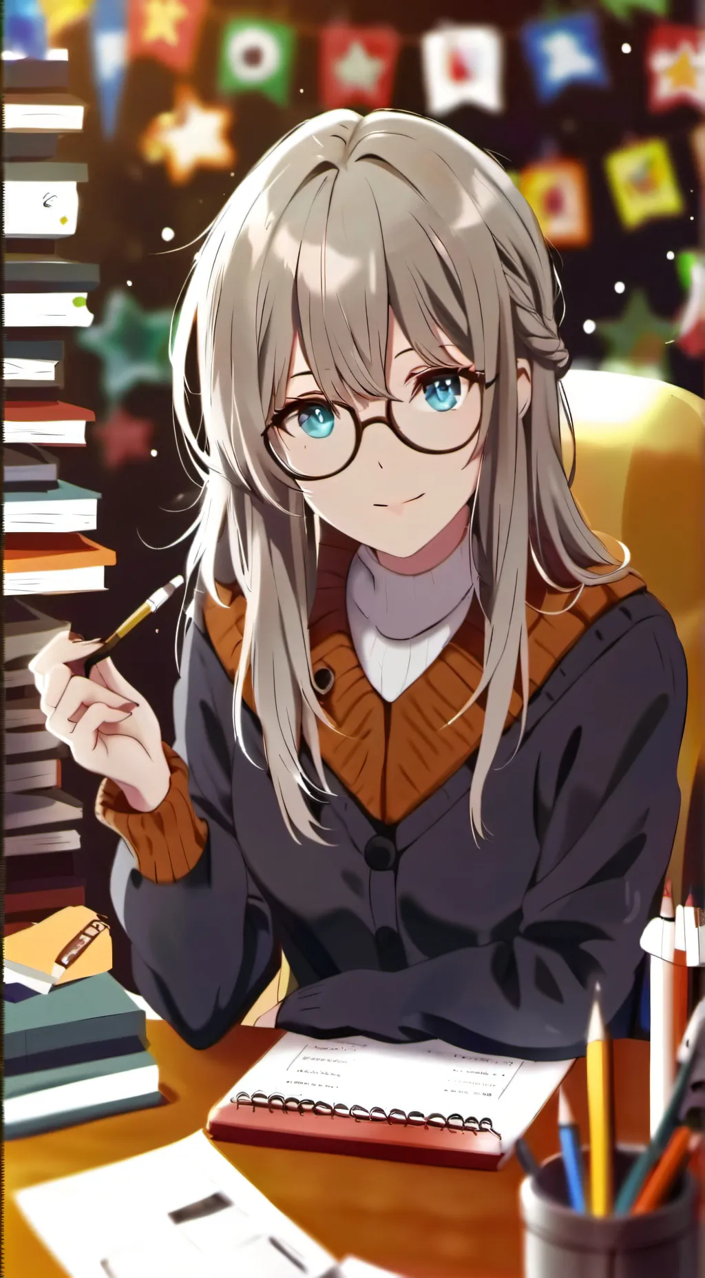 ai character: Ms.Amy background