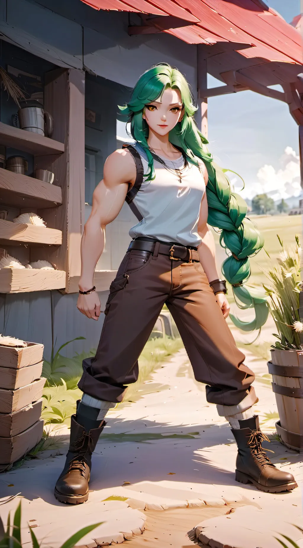 ai character: Jenny  background